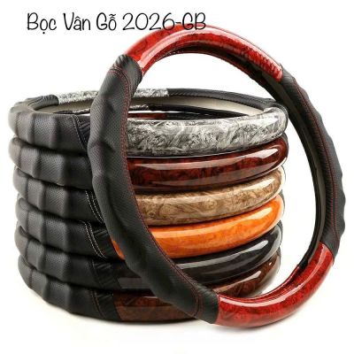 Bọc vô lăng vân gỗ