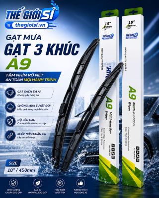 Gạt Mưa Vts A9 - Gạt Mưa 3 Khúc Cao Cấp