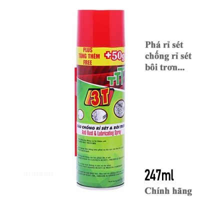 Xịt Bôi Trơn Phá Rỉ Sét 3T - Chính Hãng Giá Sỉ - Gía nhập cho đại lý gara